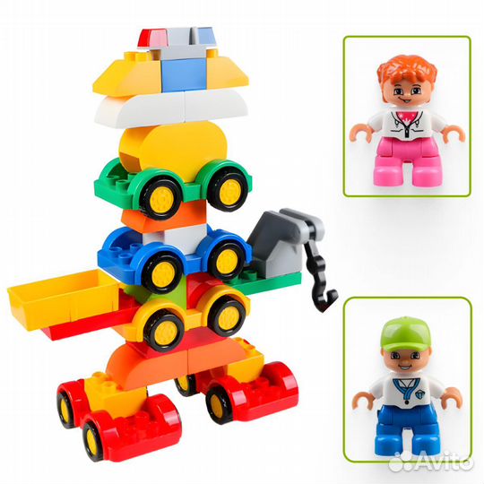 Конструктор Duplo Дупло Мир транспорта,Аналог Lego