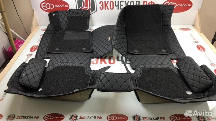 3D Коврики Haval Салон Багажник из Экокожи