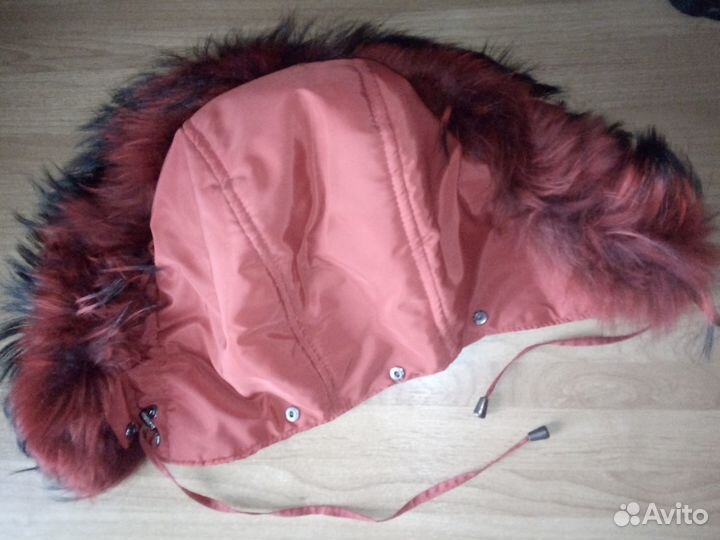 Съемный меховой воротник, Капюшон, Пояс/куртки 46р