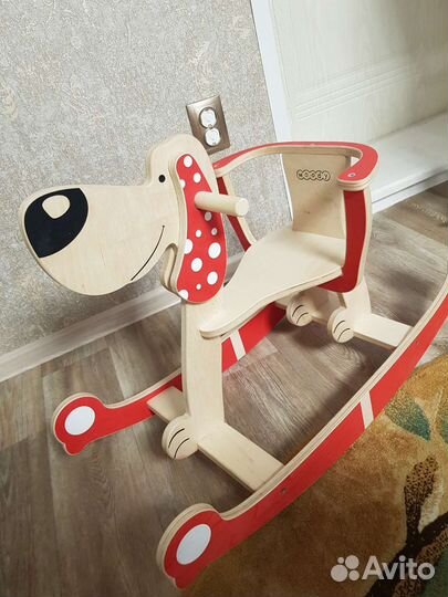 Качалка собака