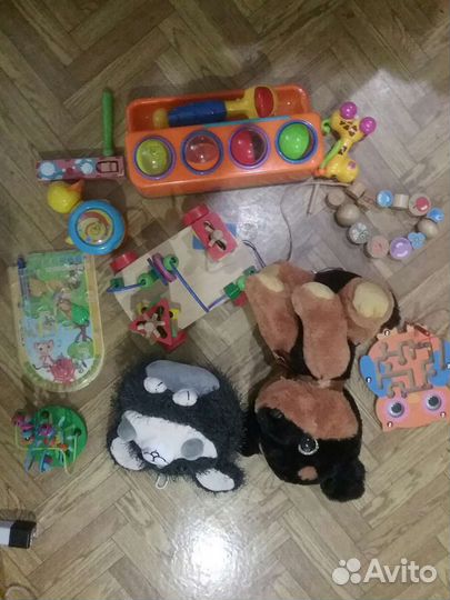 Детские развивающие игрушки пакетом
