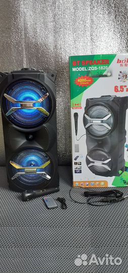 Портативная колонка Bt Speaker 55см радио, караоке