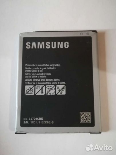Аккумулятор для телефона Samsung galaxy J7