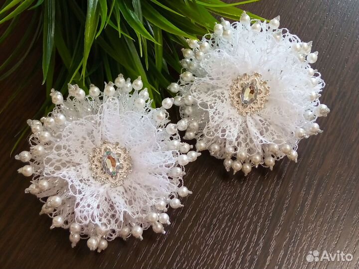 Школьные банты на 1 сентября. Ручная работа