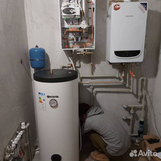 Отопление Водоснабжение Теплый пол Стяжка