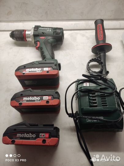 Шуруповерт Metabo bs 18 ltx impuls