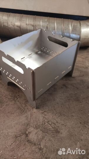 Мангал разборный нержавейка и ч/м