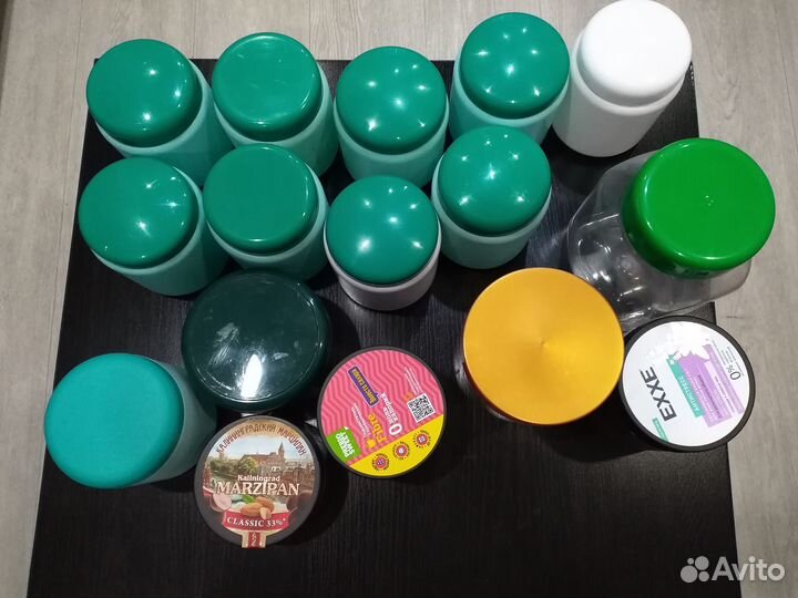 Баночки, бутылочки, коробочки для поделок