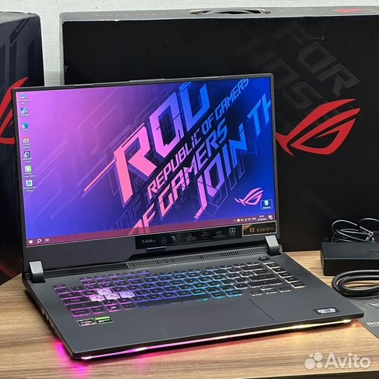 Новый Asus Rog Strix 144Hz Ryzen 7 4800H/GTX/SSD