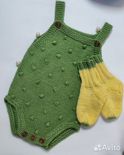 Вязанные детские вещи
