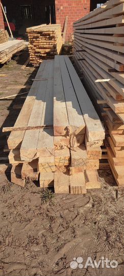Доска обрезная 50х200х6000