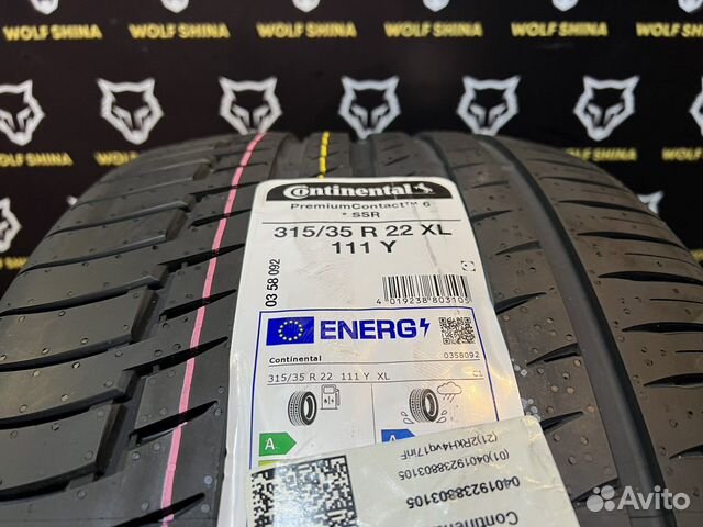 Continental PremiumContact 6 SSR 315/35 R22 111Y