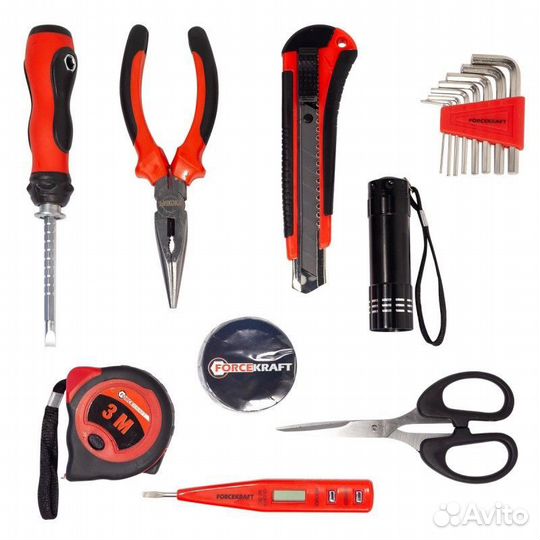 Набор инструментов 17пр.(шестигранники:1.5-6мм,утк