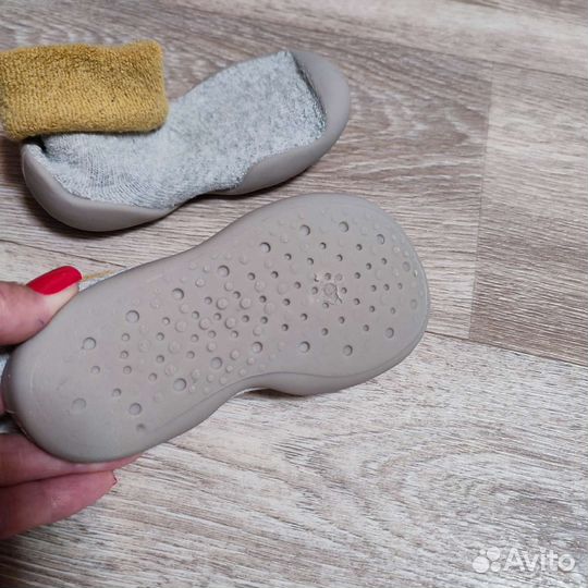 Носки на резиновой подошве