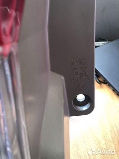 Задние фонари Toyota Land cruiser prado 150