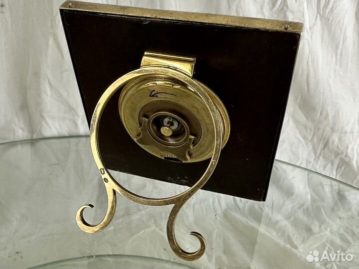 Часы серебряные с эмалью, 84 Фаберже.Арт-Деко