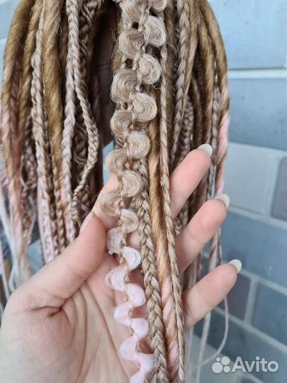 Комплект де косы и дреды