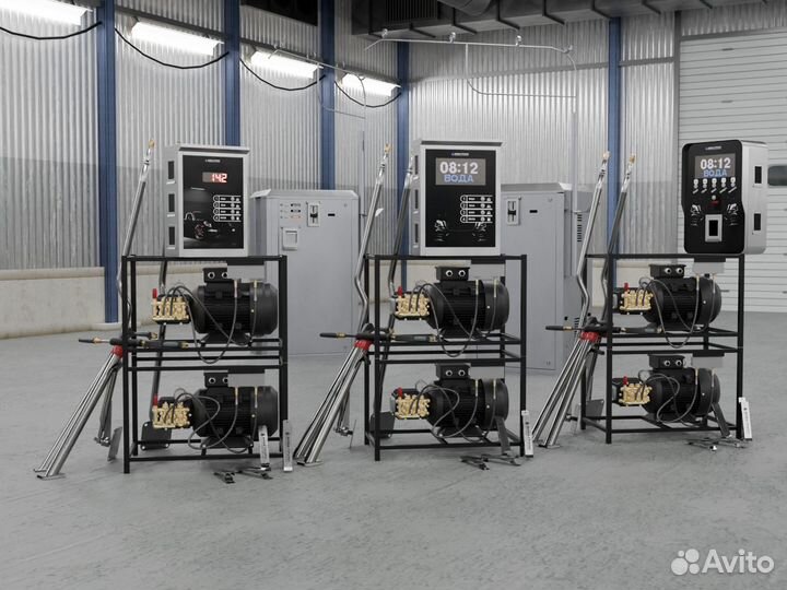 Автомойка самообслуживания PRO 445