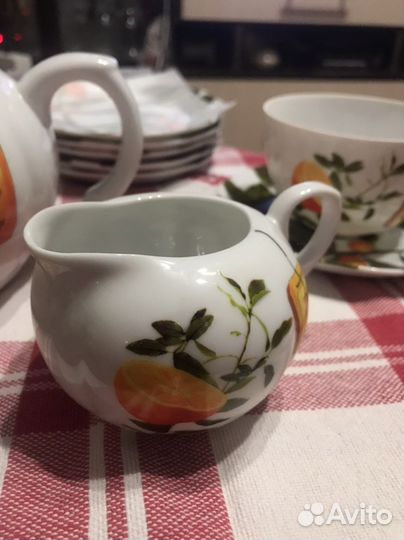 Фарфор: Сервиз, чашки, англия, франция