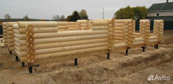 Металлические сваи с монтажом