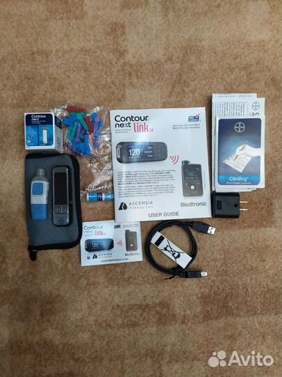 Глюкометр-пульт Contour Next link 2.4