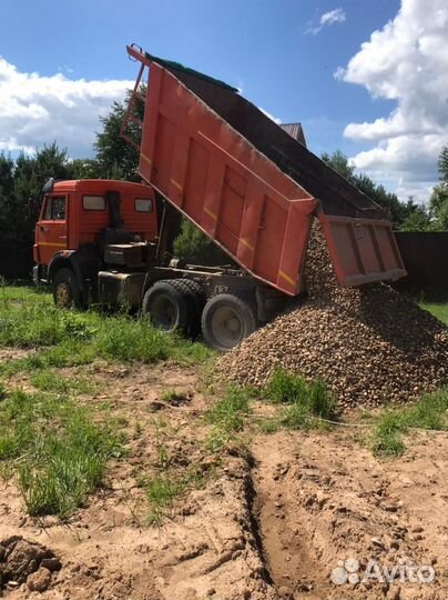 Щебень - честный объем