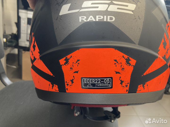 Мотошлем LS2 Rapid