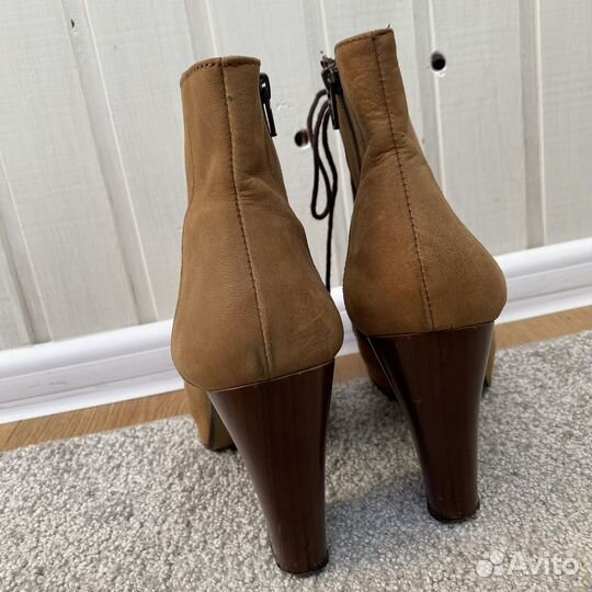 Ботильоны river island кожа