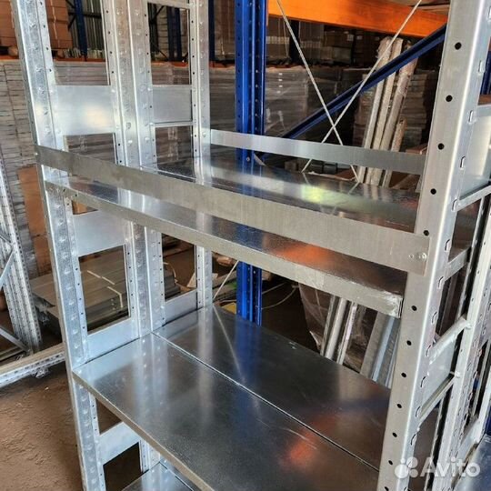 Стеллаж металлический бу на зацепах