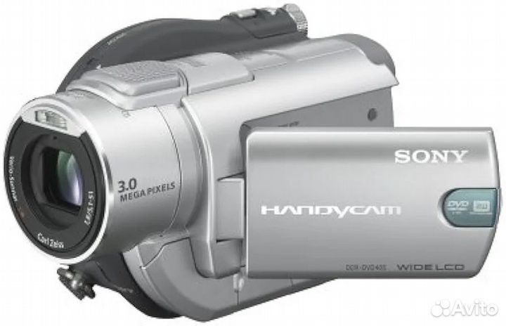 Sony DCR-DVD405 3-мегапиксельная DVD-видеокамера