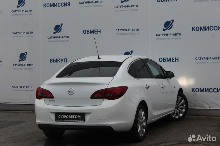 Opel Astra 1.6 AT, 2014, 141 000 км