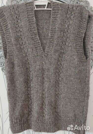 Свитер мужской 54-58ршерсть 100% ;жилет 50-54р ;
