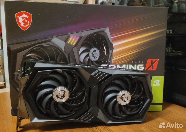 Видеокарта RTX 3060 MSI Gaming X 12 Gb гарантия