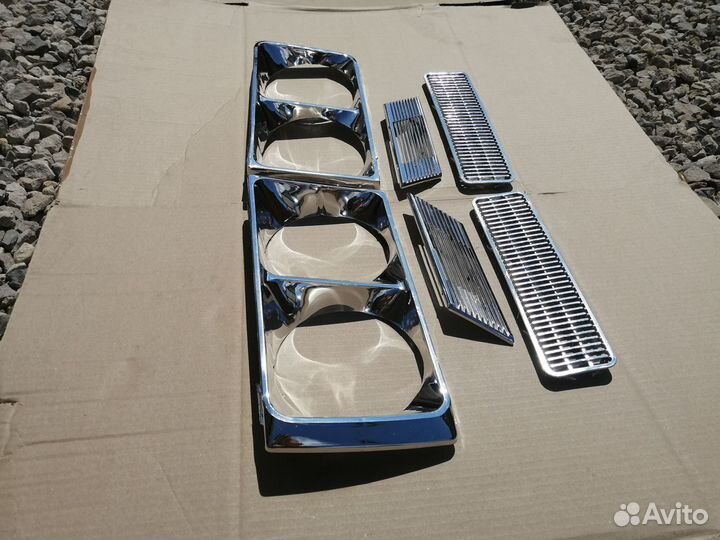 Новый наружный хром пакет ваз 2106 Жигули