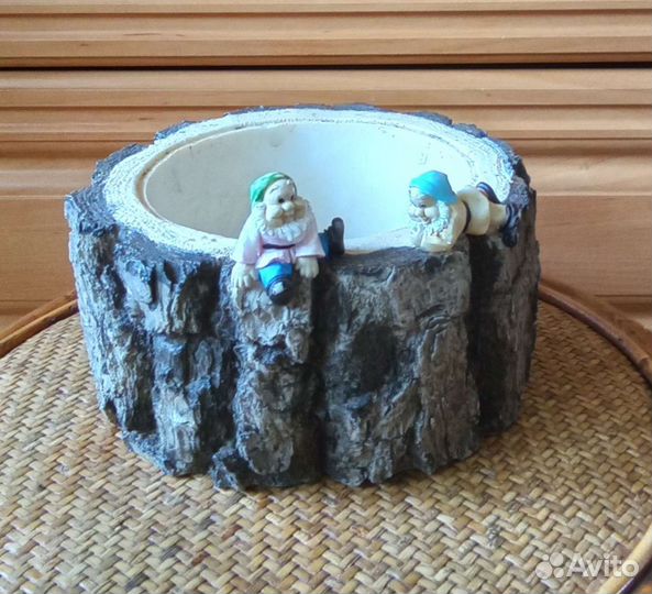 Оригинальный набор Горшок для цветов + Водопад