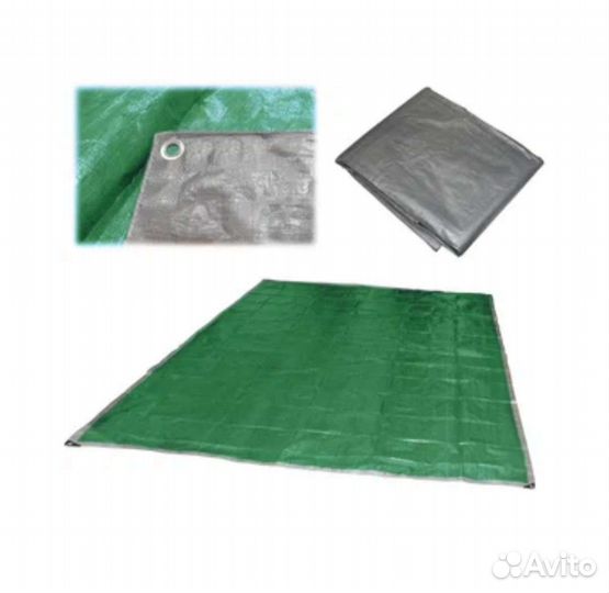 Тент хозяйственный с люверсами, 3*4 метра