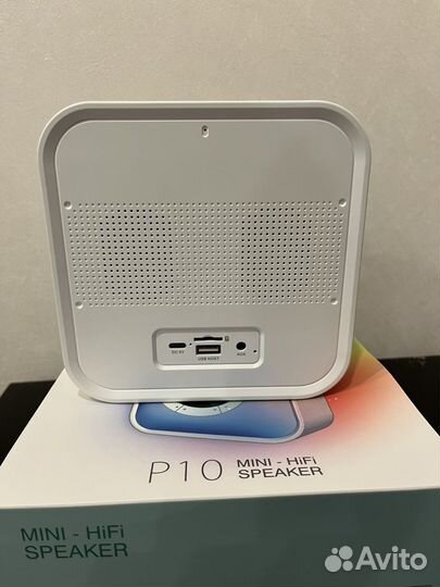 Будильник колонка часы светильник 4 в 1