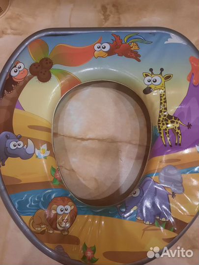 Накладное сиденье для унитаза (детское) новое