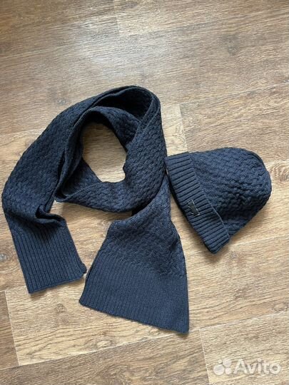 Комплект шапка и шарф pierre cardin