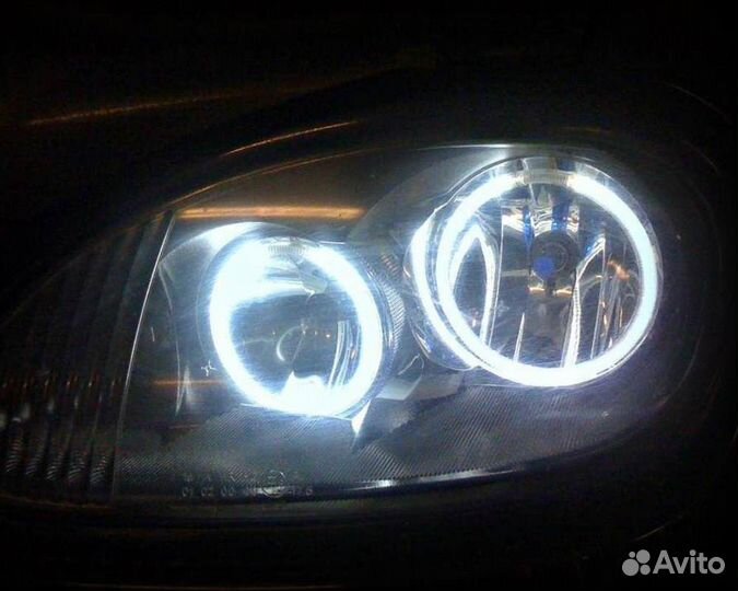 Ангельские глазки газ 31105 Волга фары освар