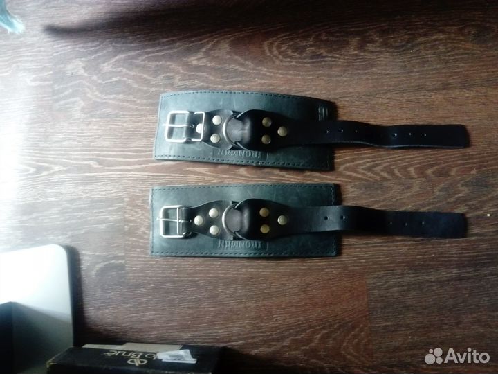 Хомуты на ноги силовые для тренажера