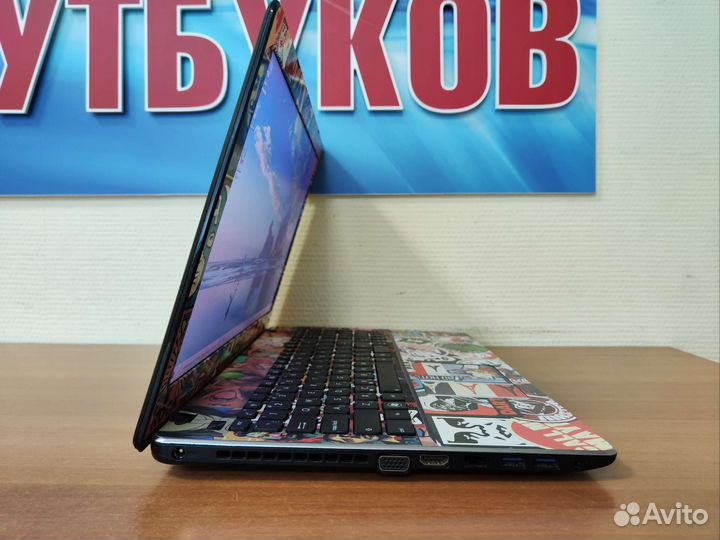 Ноутбук для игр и работы / Asus / geforce 2gb