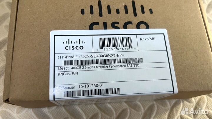 Жесткий диск Cisco UCS-SD400G0KS2-EP