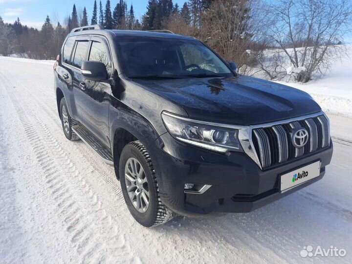 Toyota Land Cruiser Prado 2.8 AT, 2018, 115 000 км