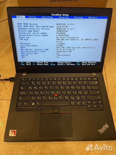 Ноутбук Lenovo Thinkpad