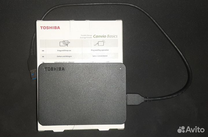 Внешний HDD Toshiba Canvio Basics 2 TB