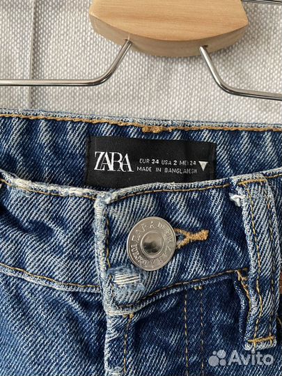 Джинсы zara женские 34 размер