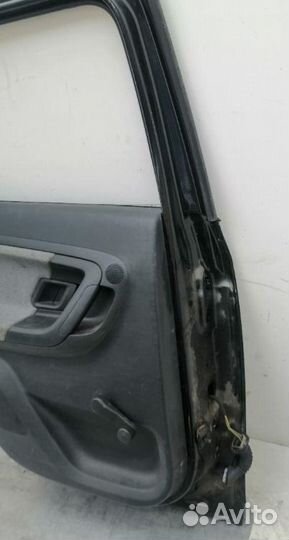 Дверь задняя левая Skoda Fabia II 5J 2008