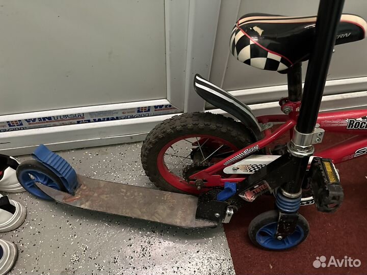 Велосипед бу, 2 самоката