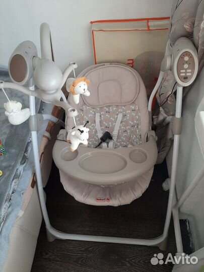 Детские электронные качели бу